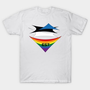 Estonia  pride flag T-Shirt